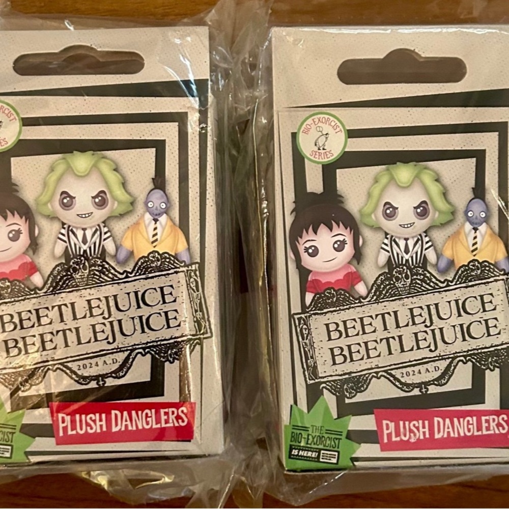 NWT- “BEETLEJUICE” SET: HANDBOOK RECENTLY DECEASED TECH WALLET & 2 BLIND BOXES! - Picture 7 of 12
